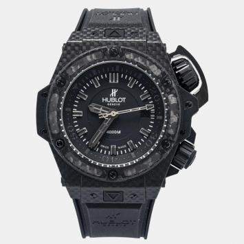 Hublot King Power Oceanographic 731.QX.1140.RX Automatic Black Carbon Men's Wristwatch 48mm