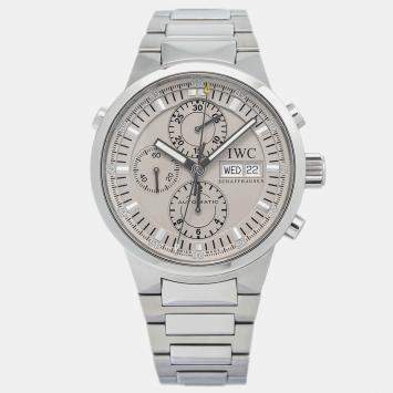 IWC Silver Stainless Steel GST IW371508 Automatic Men's Wristwatch 43mm