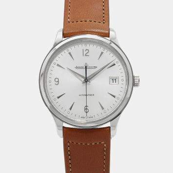 Pre Owned Jaeger LeCoultre Master Control Q4018420 Automatic Silver Stainless Steel Men's Wristwatch 40 mm