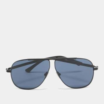 Pre Owned Jimmy Choo Black Ewan/S Aviator Sunglasses