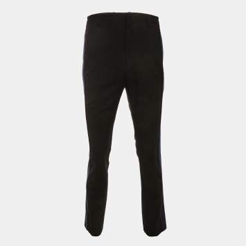 مملوكة مسبقًا Lanvin Black/Blue Wool Trousers L