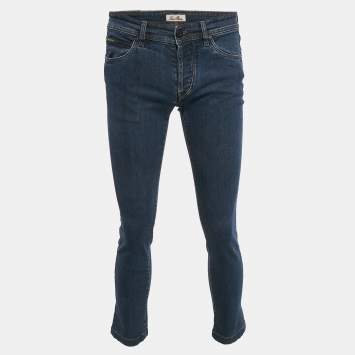 Pre Owned Loro Piana Blue Denim Jeans M Waist 33"