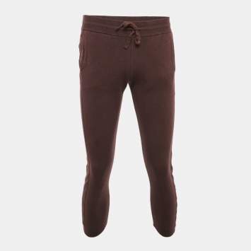 Pre Owned Loro Piana Burgundy Cashmere Blend Balfour Trousers S