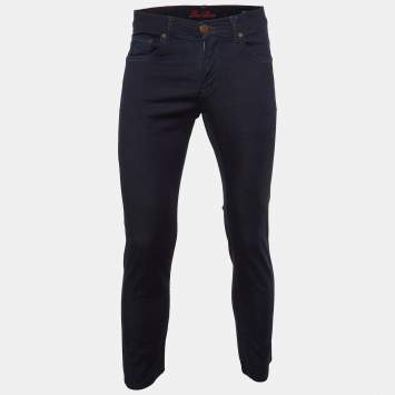 Pre Owned Loro Piana Blue Denim Slim Fit Jeans S/Waist 30"