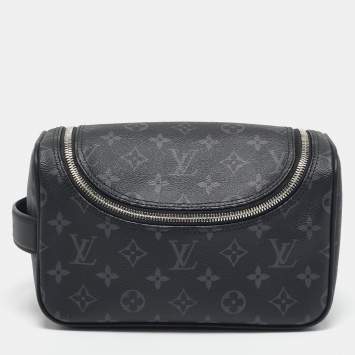 Pre Owned Louis Vuitton Monogram Eclipse Canvas Toiletry Pouch