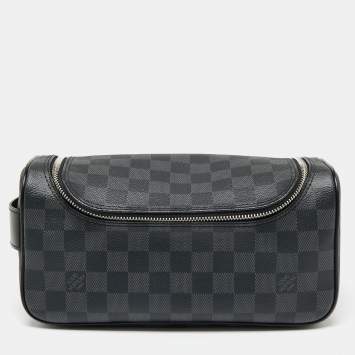 Pre Owned Louis Vuitton Damier Graphite Canvas Toiletry Pouch