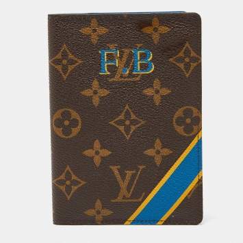 Pre Owned Louis Vuitton Monogram Canvas My LV Heritage Passport Cover