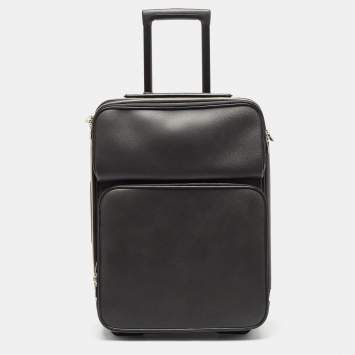 Louis Vuitton Black Taiga Leather Business Pegase 55 Luggage