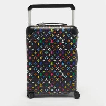 Pre Owned Louis Vuitton x Takashi Murakami Multicolore Monogram Canvas Horizon 55 Suitcase