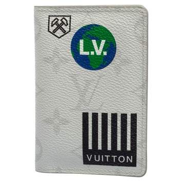 Pre Owned Louis Vuitton Antartica Monogram Canvas Dr. Martin Luther King, Jr. Pocket Organizer 