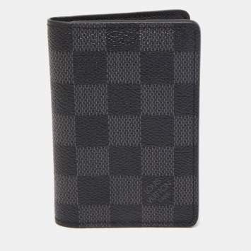Pre Owned Louis Vuitton Damier Graphite Canvas Pocket Organizer