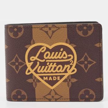 Pre Owned Louis Vuitton x Nigo Monogram Canvas Multiple Bifold Wallet