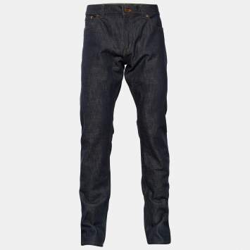 Pre Owned Louis Vuitton Indigo Denim Slim Fit Jeans XL