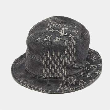 Louis Vuitton Grey Monogram Bucket Hat
