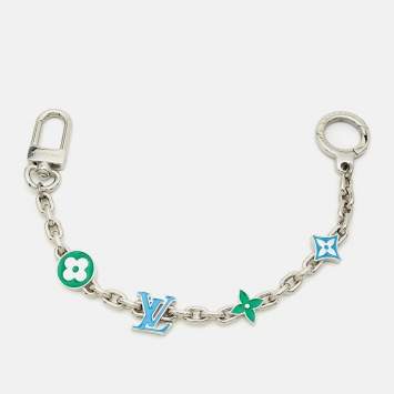 Pre Owned Louis Vuitton Monogram Flower Chain Bag Charm