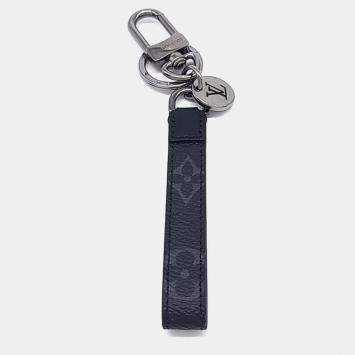 مملوكة مسبقًا Louis Vuitton Black Canvas Eclipse Dragone keychain and bag charm