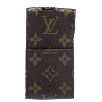 Pre Owned Louis Vuitton Monogram Canvas Cigarette Case