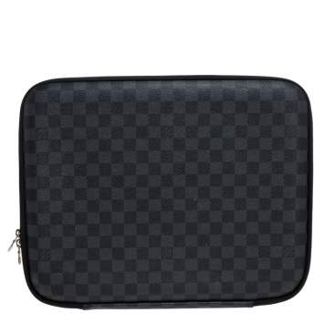 Pre Owned Louis Vuitton Damier Graphite Canvas Laptop Sleeve