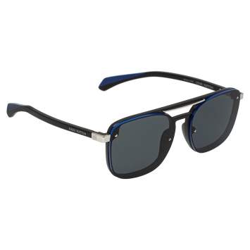Pre Owned Louis Vuitton Blue & Black / Grey Z1022W LV Player Aviator Sunglasses