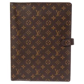 Pre Owned Louis Vuitton Monogram Canvas A4 Bloc Cover
