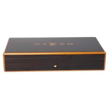 Pre Owned Louis Vuitton Brown Mahogany Wood Travel Cigar Case