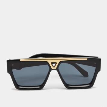 Pre Owned Louis Vuitton Black / Grey Z1502W 1.1 Evidence Square Sunglasses