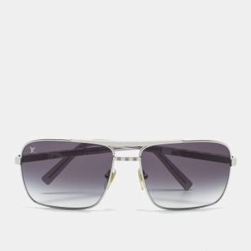 Pre Owned Louis Vuitton Black Gradient Z0260U Attitude Aviator Sunglasses