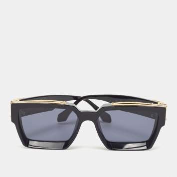 Pre Owned Louis Vuitton Black/Gold Z1165E 1.1 Millionaires Sunglasses