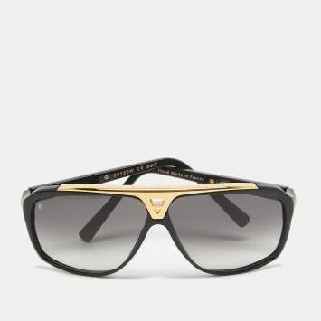 Pre Owned Louis Vuitton Black Gradient Z0350W Evidence Square Sunglasses 