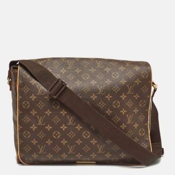 Pre Owned Louis Vuitton Monogram Canvas Abbesses Messenger Bag