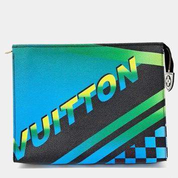 Pre Owned Louis Vuitton Lace Pochette Toilet 26