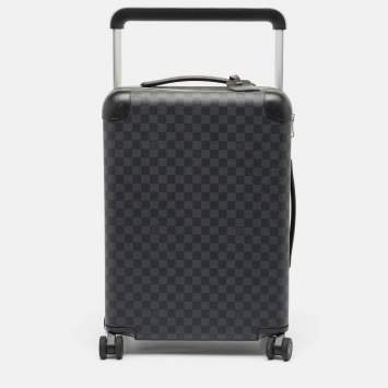 Pre Owned Louis Vuitton Damier Graphite Canvas Horizon 55 Suitcase