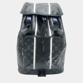 Louis Vuitton Black Eclipse Fragment Backpack