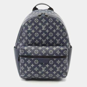 Louis Vuitton Navy Monogram Canvas Discovery Backpack 