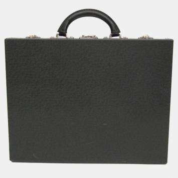 Pre Owned Louis Vuitton Black/Ardoise Taiga Leather Diplomat Attache Case
