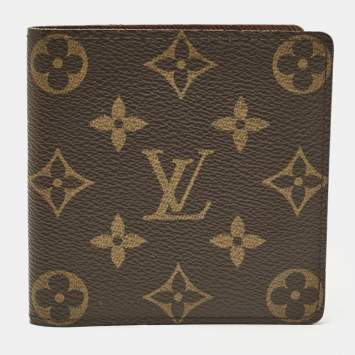 Pre Owned Louis Vuitton Monogram Canvas Porte-Billets 6 Card Bifold Wallet