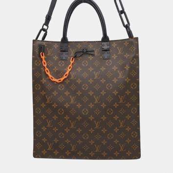 Louis Vuitton LV Monogram Sac Plat Tote Bag