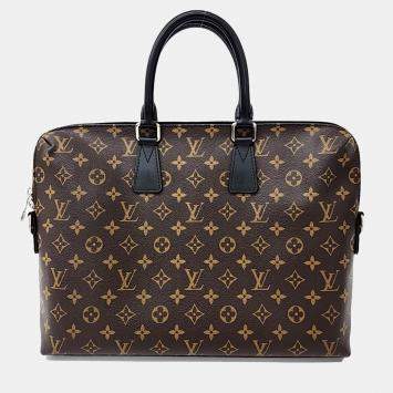 Louis Vuitton Black Taiga Neo Igor Briefcase CB1038 | Xupes