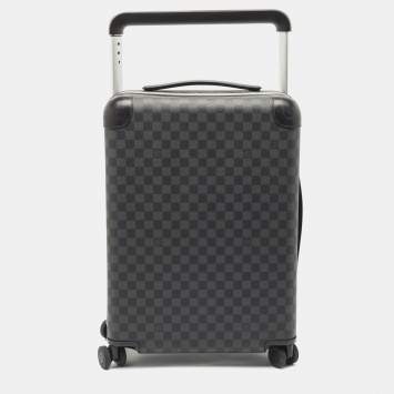 Pre Owned Louis Vuitton Damier Graphite Canvas Horizon 55 Suitcase