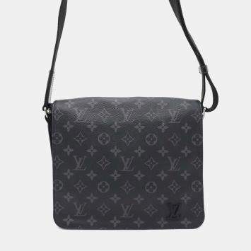 Pre Owned Louis Vuitton District Nv2 Noir Monogram Eclipse Size Pm
