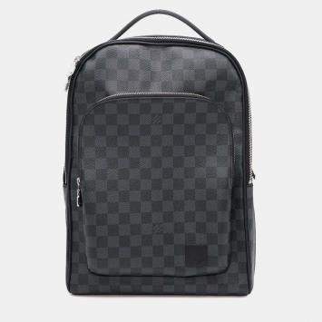 Louis Vuitton Black Damier Graphite Canvas Avenue Backpack