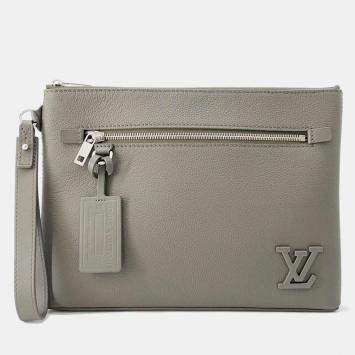 Louis Vuitton Khaki Canvas Take Off Pouch