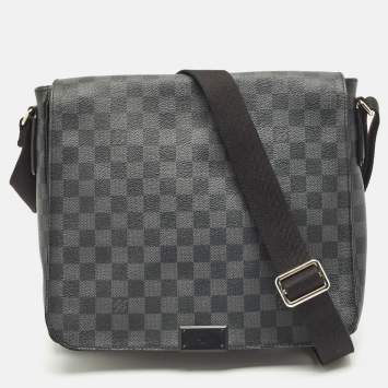 Louis Vuitton Damier Ebene Canvas District MM Bag