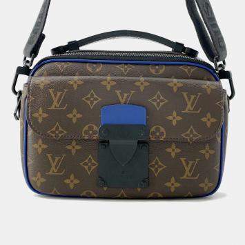 Louis Vuitton Brown Monogram Macassar Canvas Spadlock Messenger