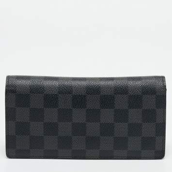 Louis Vuitton Damier Graphite Canvas Brazza Wallet