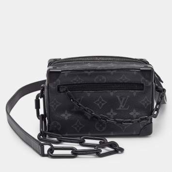 Louis Vuitton Monogram Eclipse Canvas Mini Soft Trunk Bag