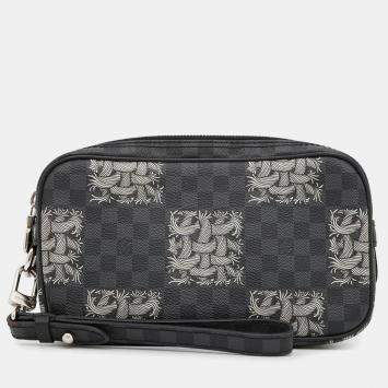 Louis Vuitton Pochette Volga Christopher Nemeth Noir Damier Graphite