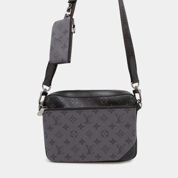 Louis Vuitton Trio Messenger Noir Monogram Eclipse Monogram Eclipse Reverse