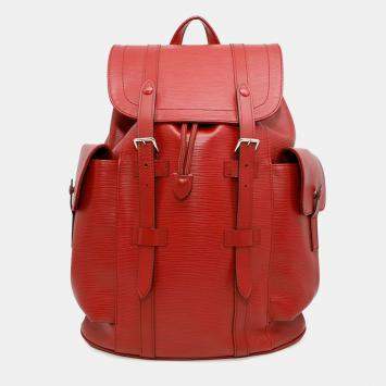 Louis Vuitton Christopher Red Epi Leather Size Pm