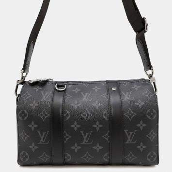Louis Vuitton City Keepall Noir Monogram Eclipse Monogram Eclipse Reverse